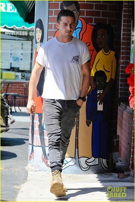 Full Sized Photo Of Shia Labeouf Clean Shaven Looking Healthy 19