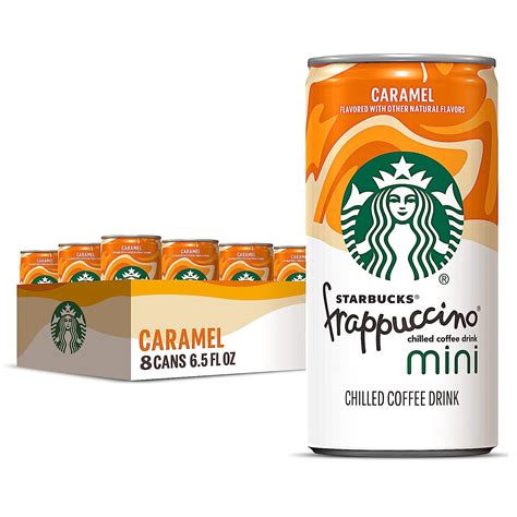 amazoncom starbucks frappuccino minis coffee drink caramel oz