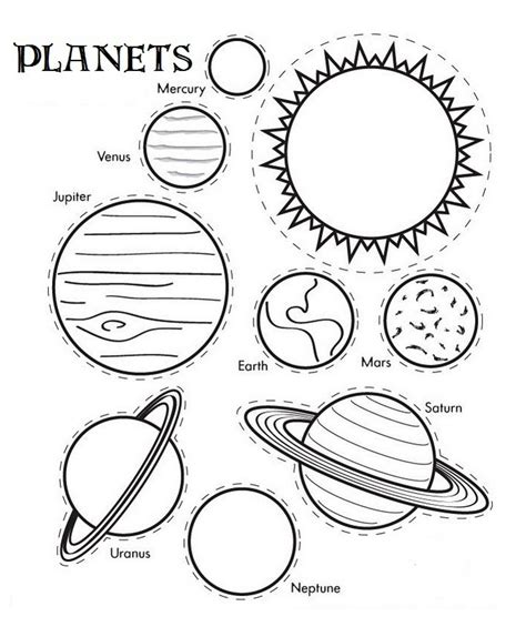 planets coloring pages coloring pages