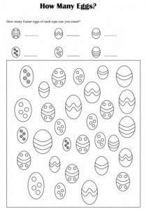 easter worksheet  kids crafts  worksheets  preschooltoddler  kindergarten