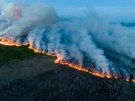canada wildfires acres