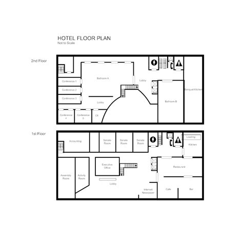 hotel floor plan