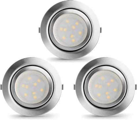 lampaous led recessed spotlight kitchen lamps dimmable neutral white     dc cabinet