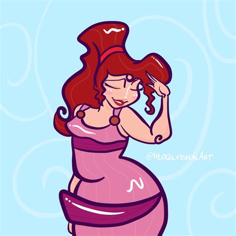 megara from hercules plus size disney princess art