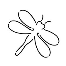 dragonfly printable template google search dragonfly stencils clip
