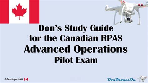 drone study guides dondroneson