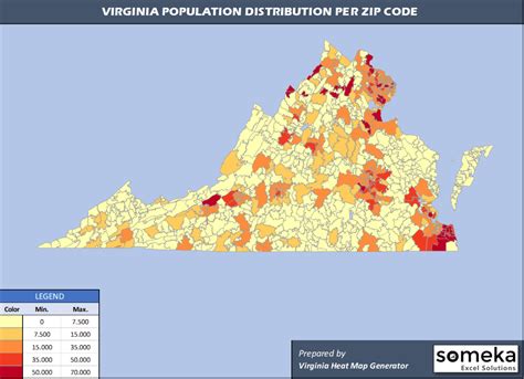 The Top 10 Virginia Map With Zip Codes