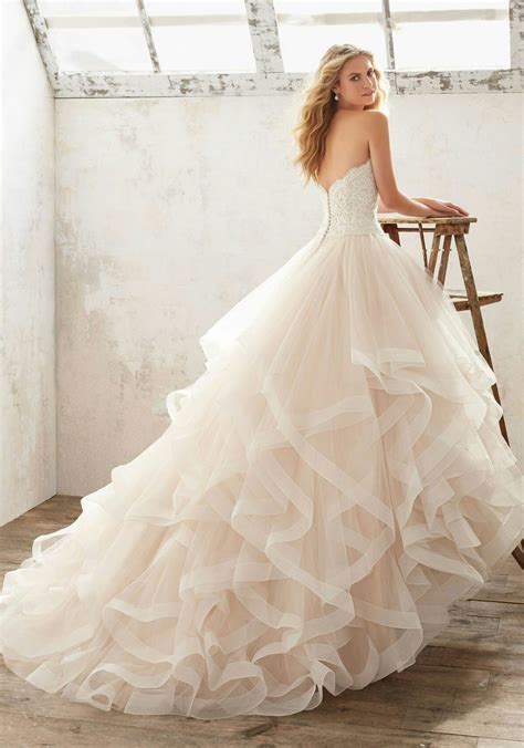 fαshiση gαlαxy 98 ☯ white tulle ball gown bridal dress