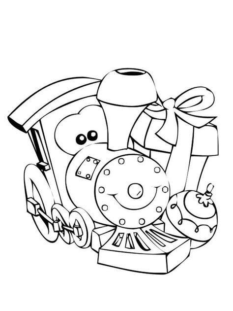 christmas train coloring page train coloring pages christmas