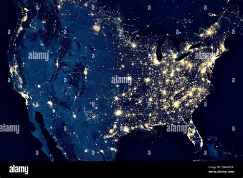 earth  night view  city lights  united states  space usa  world map  global