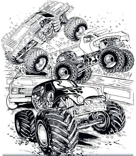 monster truck coloring pages monster truck coloring pages truck