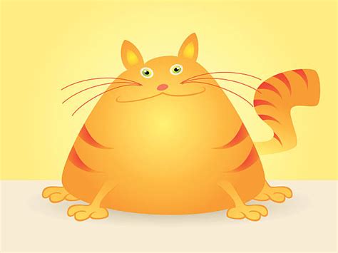 Royalty Free Fat Cat Clip Art Vector Images