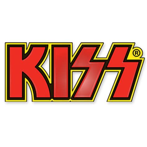 adults official kiss fans metal band enamel logo pin hard rock