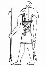 Egipat Anubis Bojanke Sheets Fox sketch template