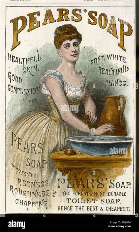 pears soap advert  res stock photography  images alamy