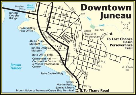 street map juneau alaska map resume examples djvabrnjk