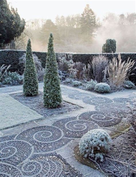 beautiful path walkways design for winter garden 41 classic garden