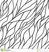 Welle Linien Gezeichnete Gekritzel Vektors Abstraktes Nahtloses Getrokken Abstracte Lijnen Naadloze sketch template