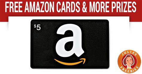 amazon gift card  julies freebies
