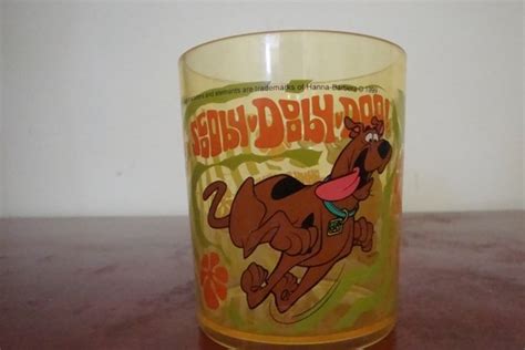 1999 Scooby Doo Hanna Barbera Plastic Cups Set Of 3
