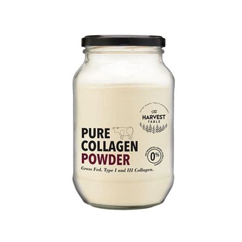 harvest table pure collagen powder natural options