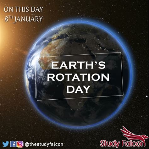 day  january earths rotation day  observed study falcon
