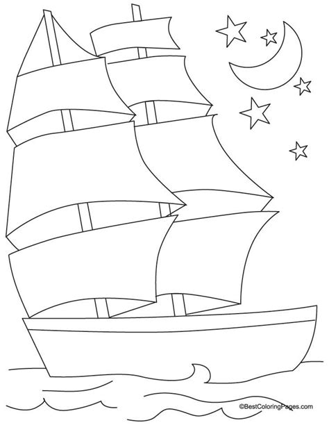 ship coloring page    ship coloring page   kids