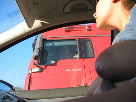 large tits of my ex wife tit flash to truckers in germany june 2018 voyeur web