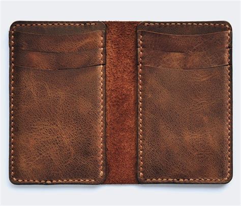 vertical bifold leather wallet laodikya mens leather wallet bifold