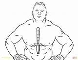 Wwe Coloring Pages Drawing Printable Lesnar Brock Wrestlers Drawings Superstars Roman Reigns Ryback Wrestling Styles Draw Print Aj Sheets Color sketch template