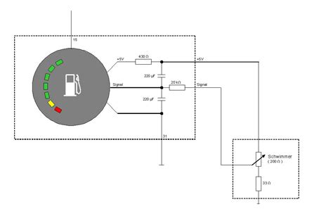 schaltplan tankanzeige wiring diagram