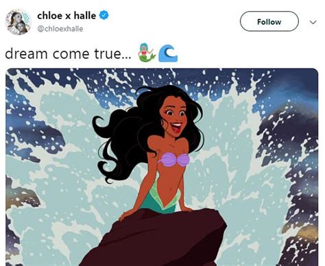 halle bailey on role as ariel in the little mermaid after