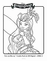 Coloring Pages Fairy Pixie Pirate Babysitting Tinkerbell Disney Silvermist Fairies Hollow Ray Pop Color Getcolorings Cooloring April Printable Getdrawings Print sketch template