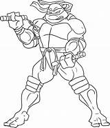Michelangelo Coloring Turtle Ninja Getcolorings sketch template