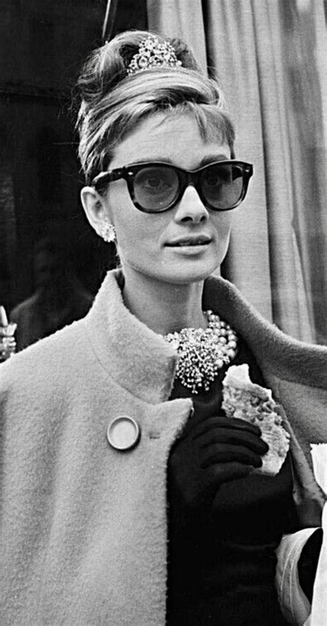 Audrey Hepburn In New York During The Filming Of Breakfast At Tiffany S