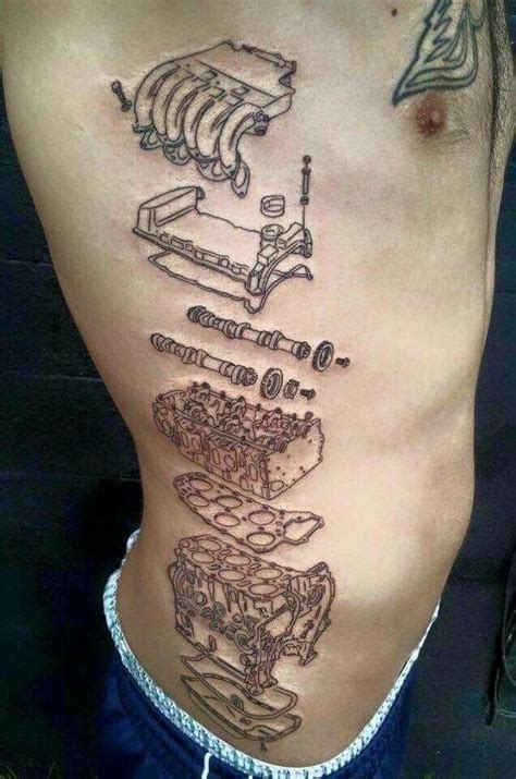 pin  zeynep oezkan  tattoos tool tattoo mechanic tattoo car tattoos