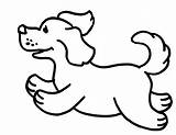 Dog Coloring Pages Preschool Kids Sheets Dogs Lot Print Simple sketch template