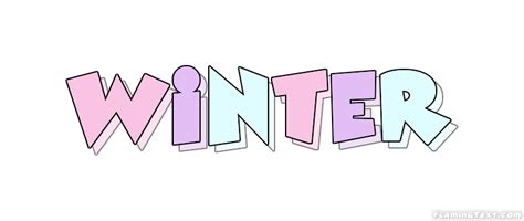 winter logo   design tool  flaming text