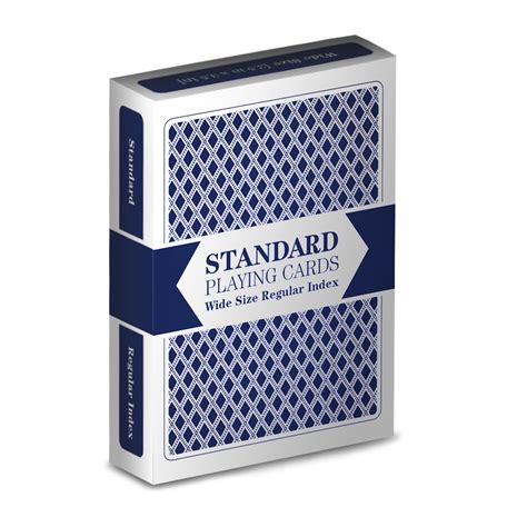 blue standard playing cards