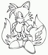 Prower Tails sketch template