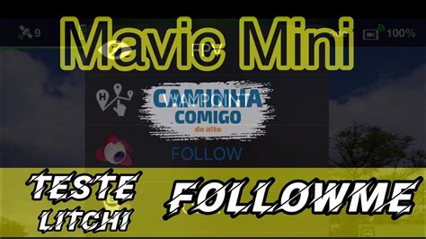 teste follow   mavic mini youtube