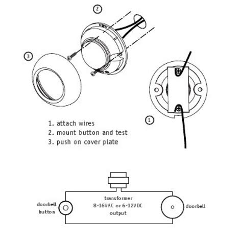 lighted doorbell button wiring diagram gm  wiring  doorbell switch  diagram