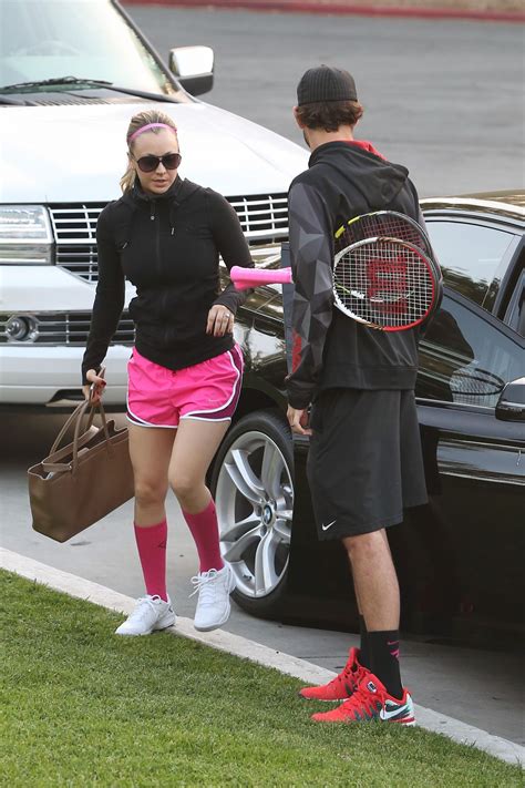 kaley cuoco tennis match for charity in calabasa march 2014