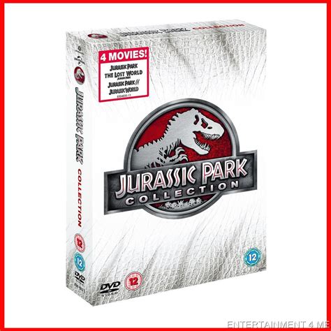 jurassic park   collection brand  dvd boxset