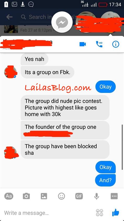 girls share their nudes for n30k on facebook page in nigeria photos