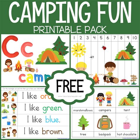 camping printables  camping planner   great   organize
