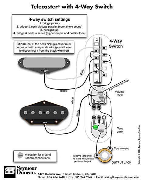 fender noiseless tele pickups wiring diagram wiring diagram  schematic