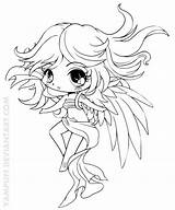 Yampuff Chibi Coloring Pages Lineart Cool Deviantart Angel Print Cute Drawing Choose Board Suii Template sketch template