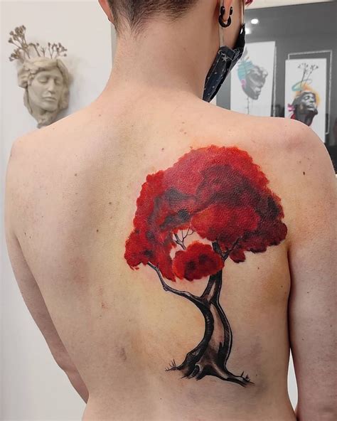 77 Awesome Tree Tattoos For Back To Try On Right Now Psycho Tats