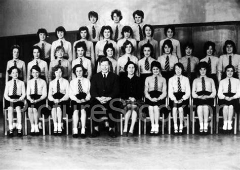 grangefield girls grammar school 1960s picture stockton archive